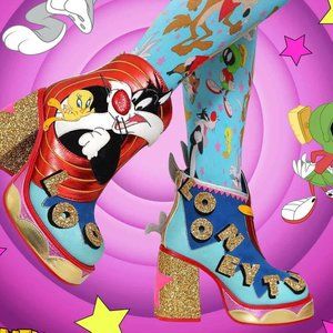 Irregular Choice That's All Folks! Looney Tunes Boots